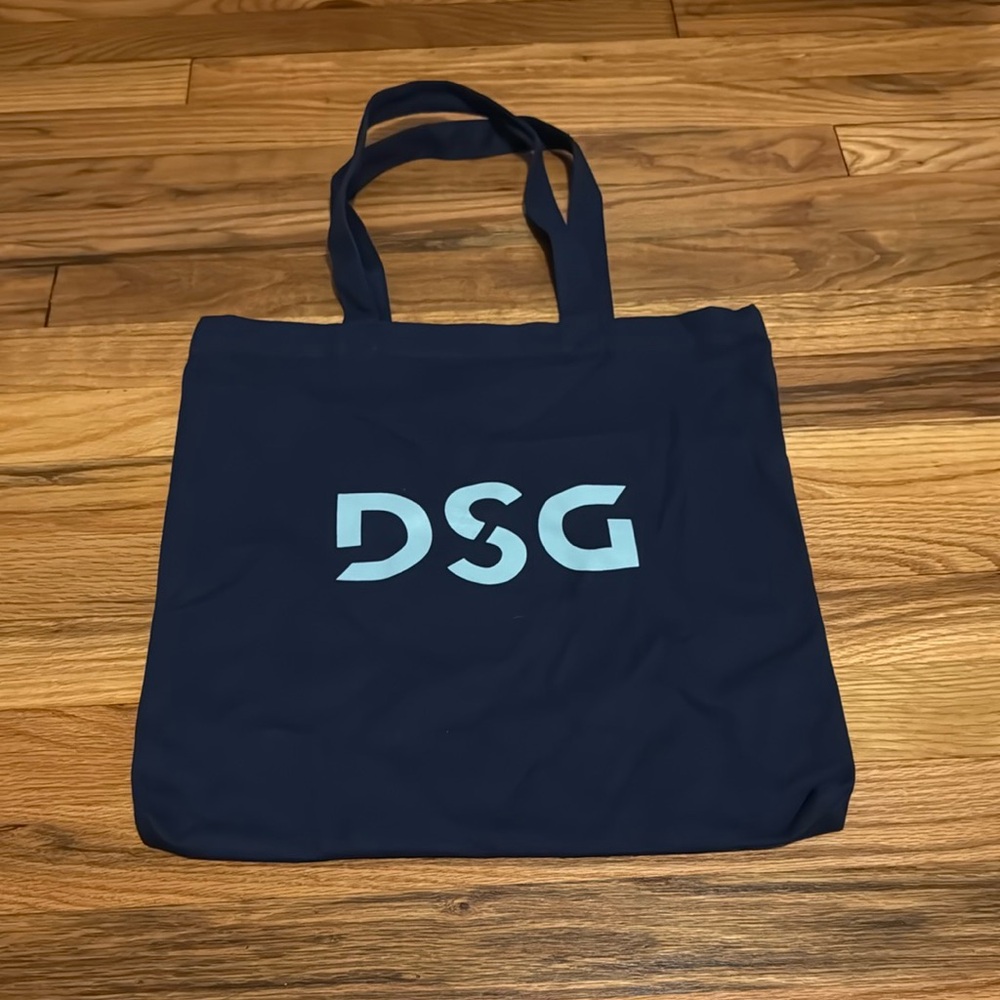 ✨3/$10 DSG Cotton Tote Bag Navy Sustainable Eco-Friendly